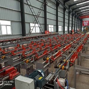 數控鋸切套絲打磨生產線