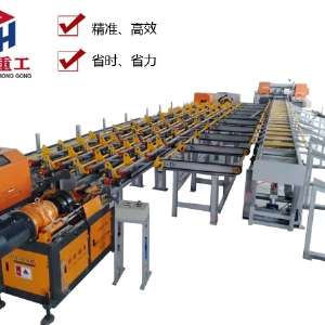 鋸切套絲打磨生產線