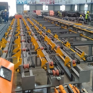 鋸切套絲打磨生產線